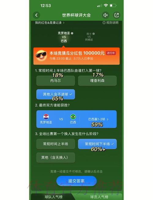 世界杯竞猜指南：提升预测准确率的实用小技巧